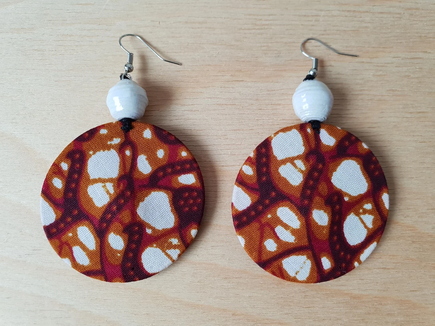 KITENGI ROUND EARRINGS