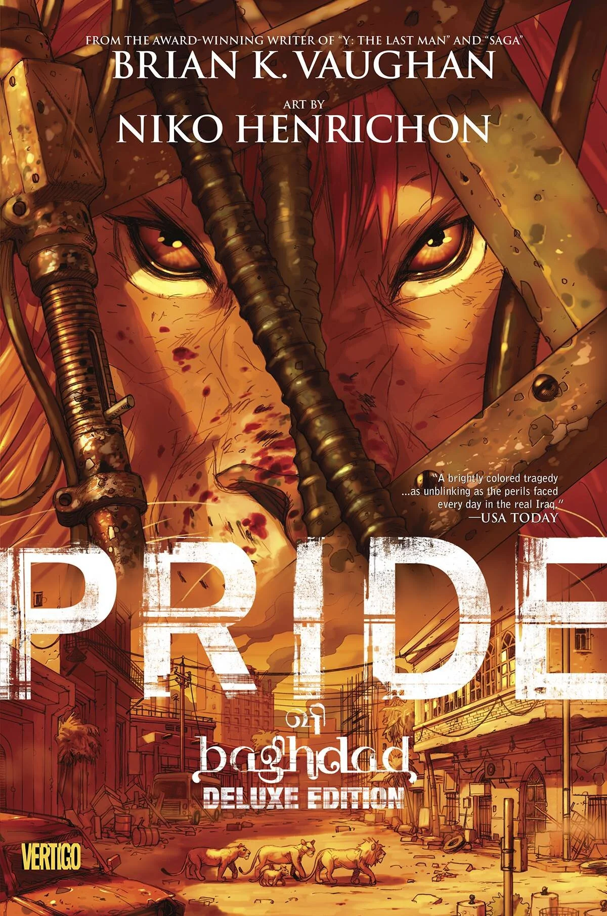PRIDE OF BAGHDAD DELUXE ED HC