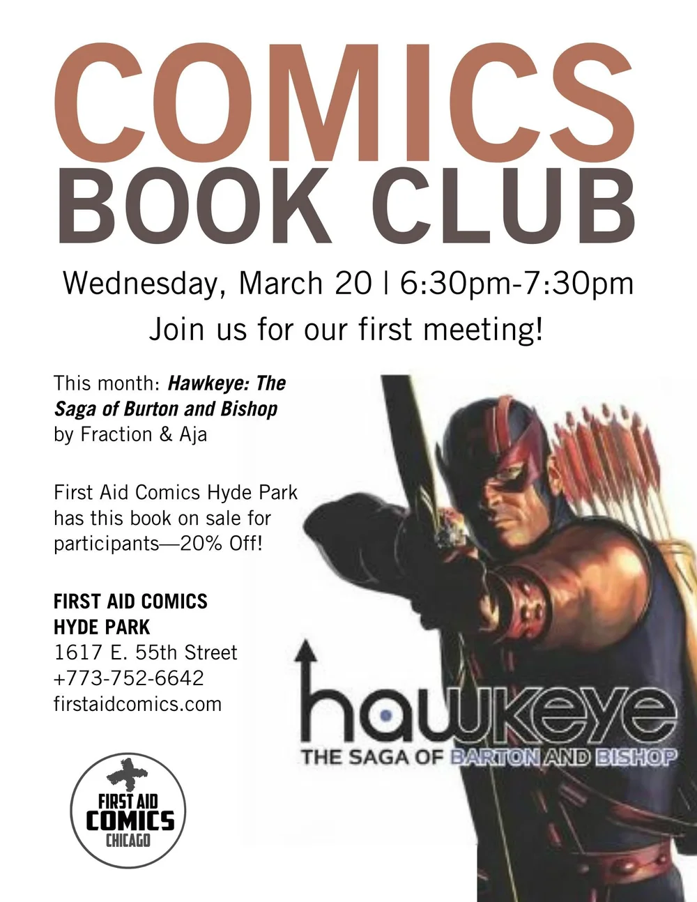 Events — First Aid Comics