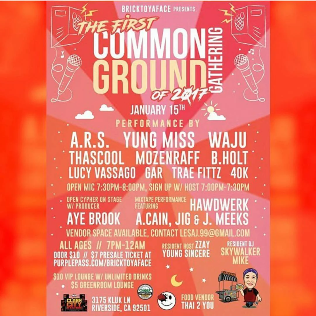 Waju @ The Common Ground Gathering in Riverside!