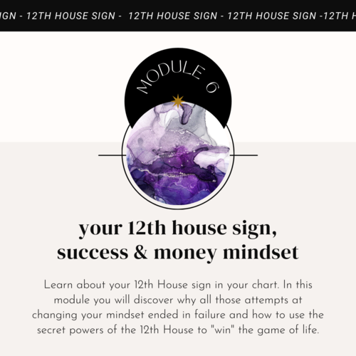 Your 12th House Sign