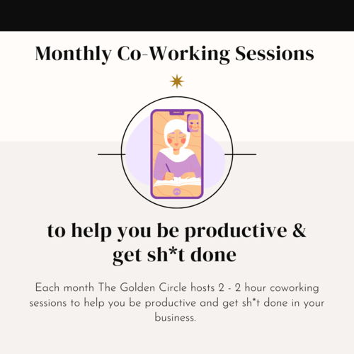 Monthly Co-Working Sessions