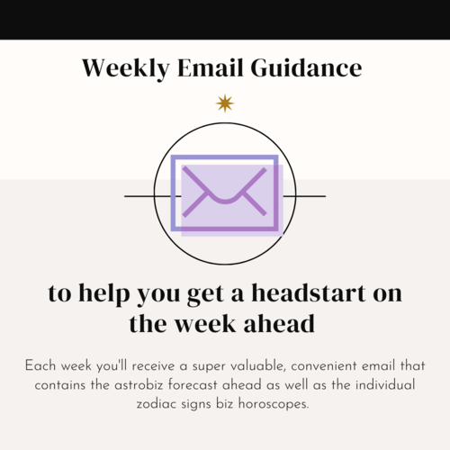 Weekly Email Guidance