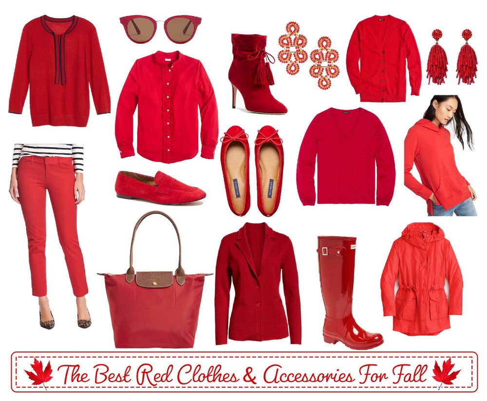 Best Red Clothes and Accessories For Fall All That Glitters