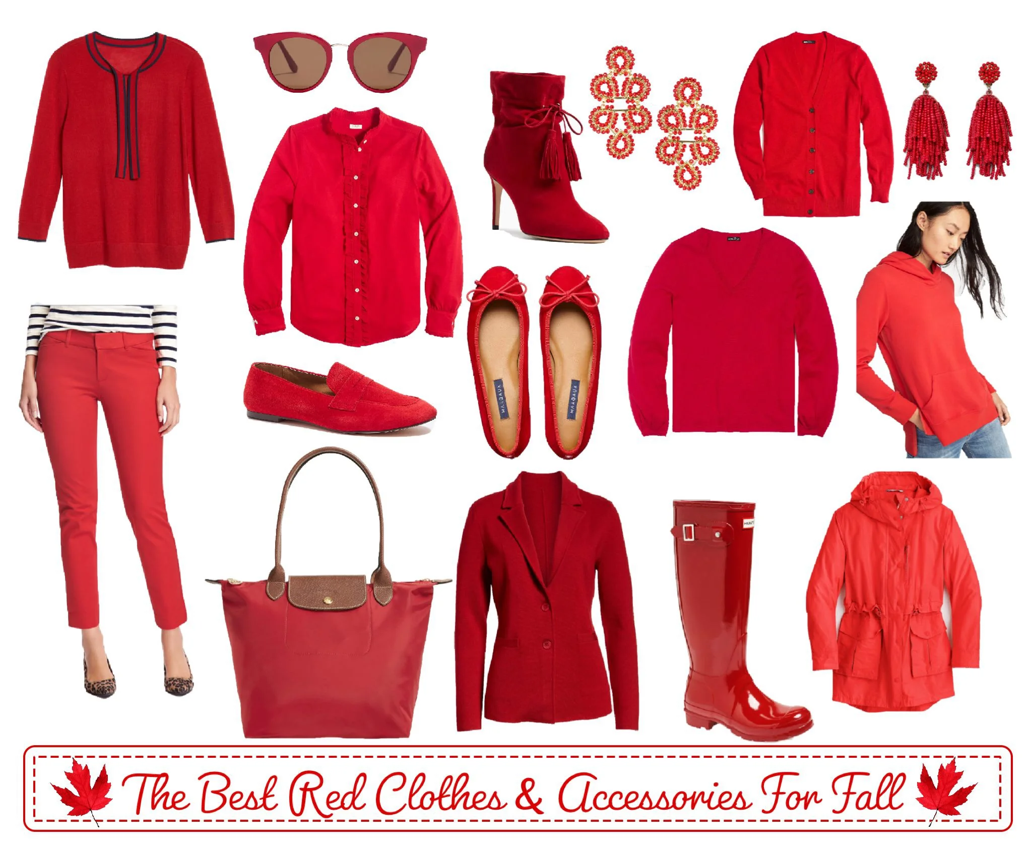 The Best Red Clothes And Accessories For Fall All That Glitters
