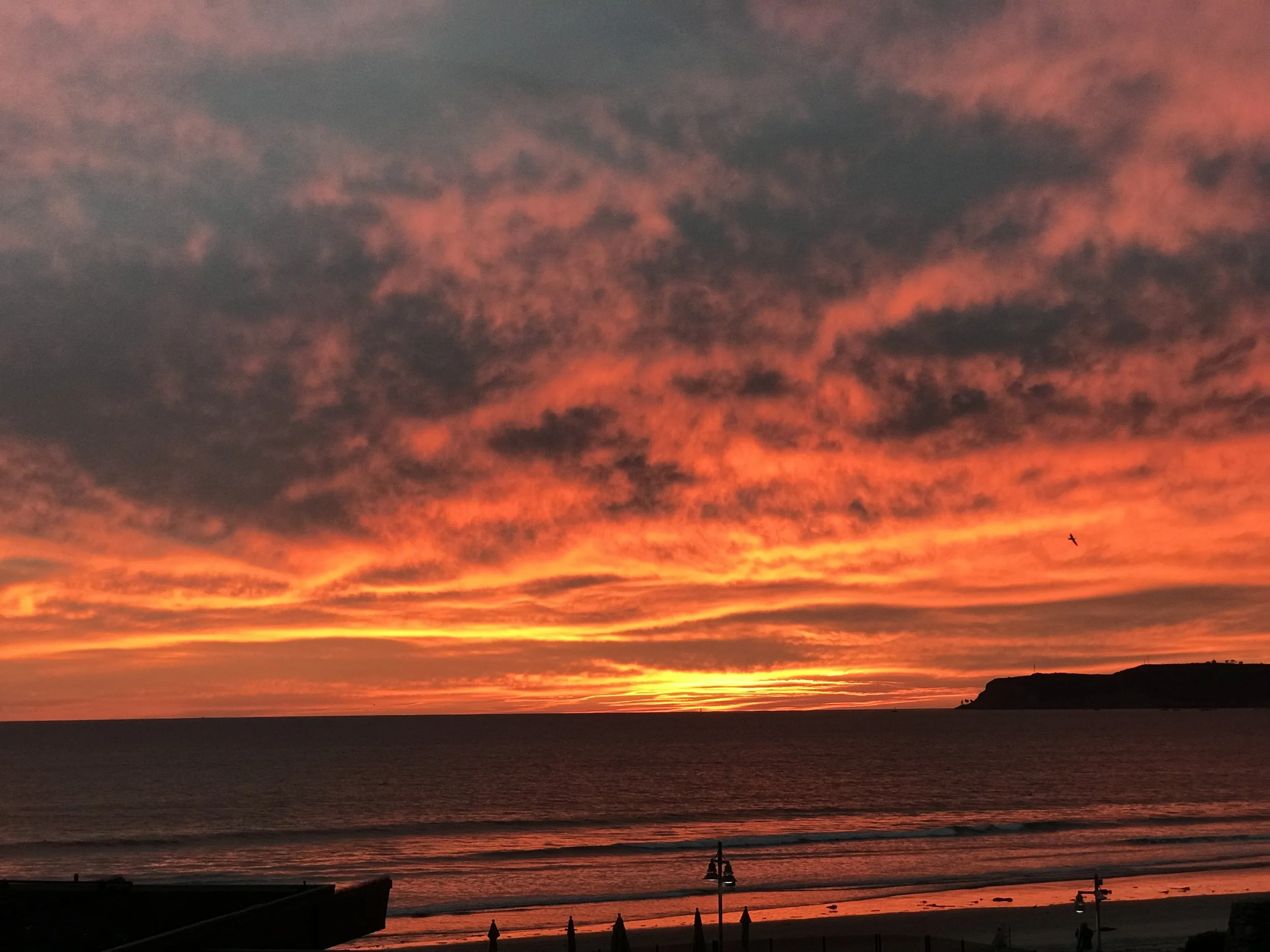 Sunset over Point Loma