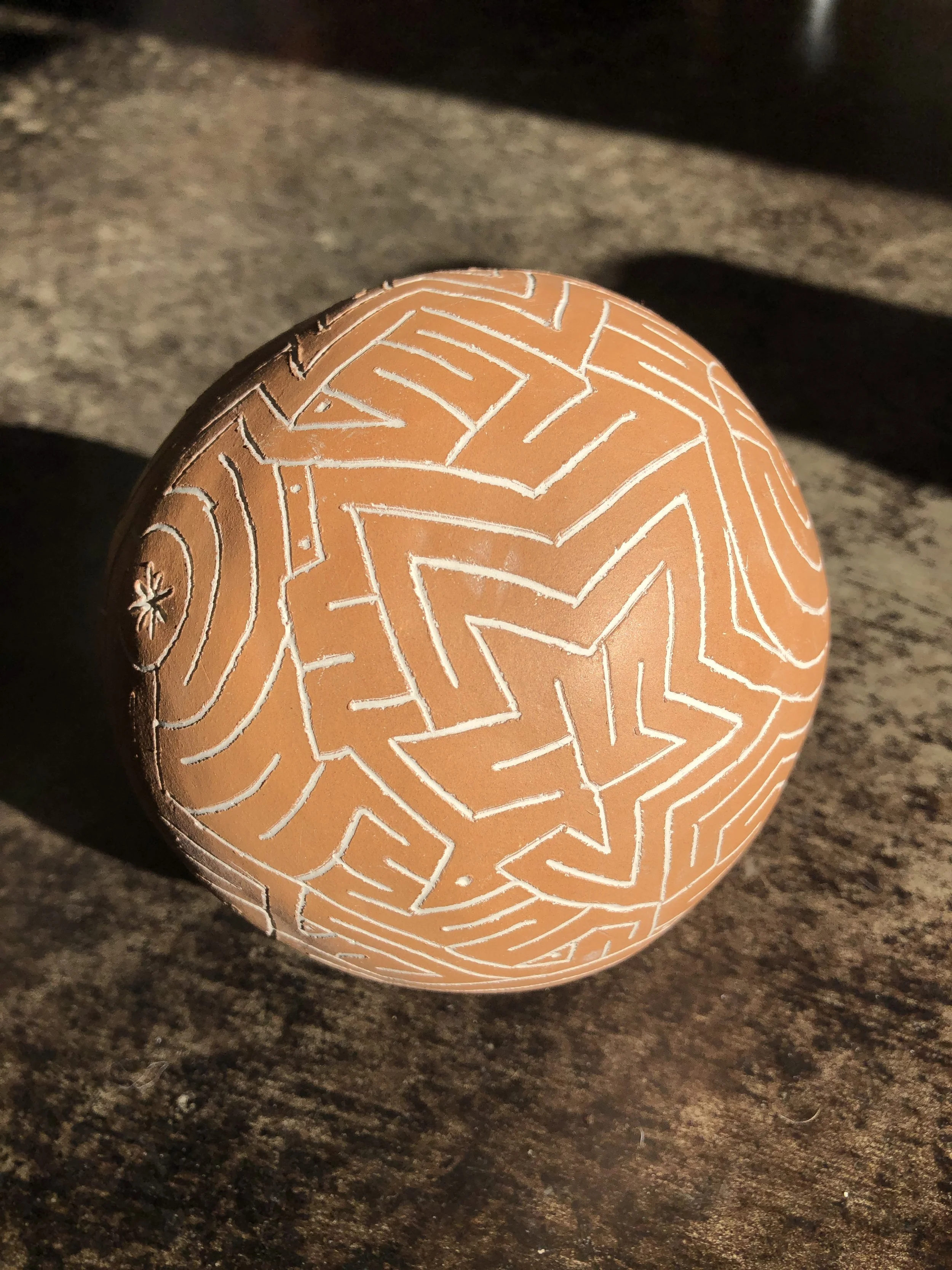 Large Unglazed aMazeBall