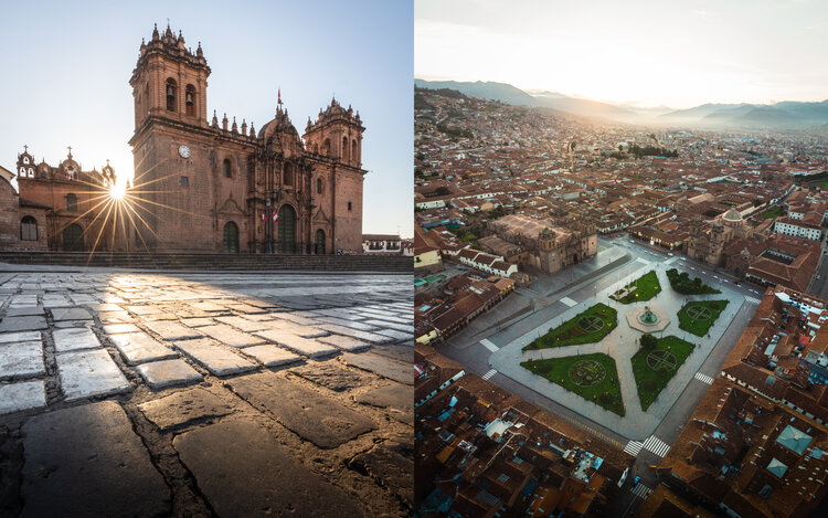 The colonial architecture of Cusco is outstanding.