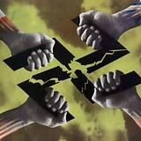 The context of this swastika is historical, not hateful, so it's ok.