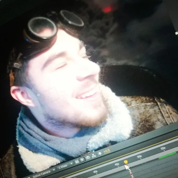 Flyin high. #thundersofwath #ontheset #whatsinpost