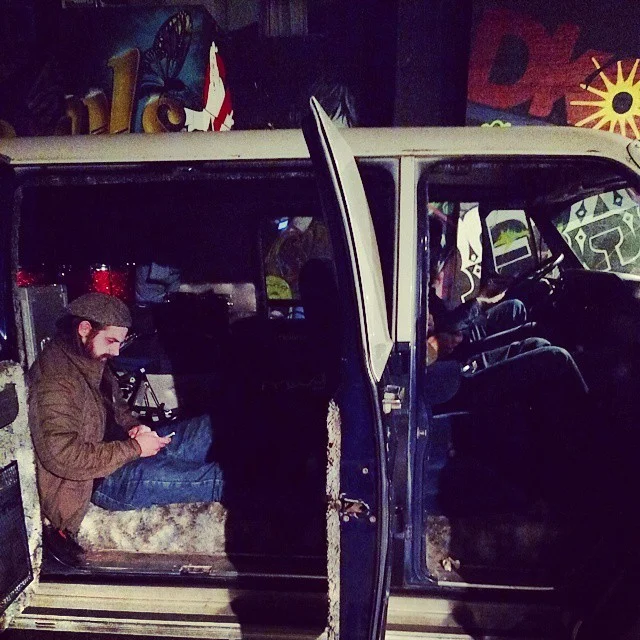 Guarding the ship #bandvan #noroadies