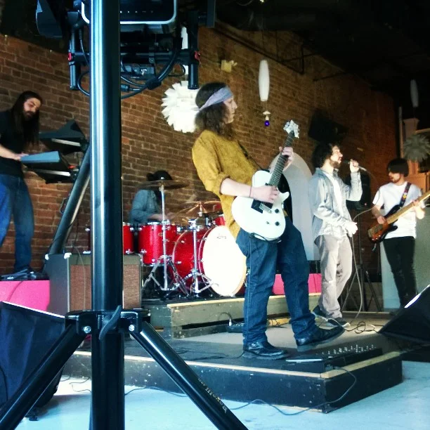 We've been quiet... on the internet. #tourrehearsal #countdown2015 #albumrelease