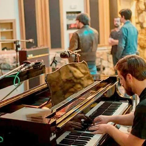 This magical place is a Rock Palace. What an honor it was to record there. #fbf #flashbackfriday #recordingstudio #tape #24track #vinyl #piano #rocknroll