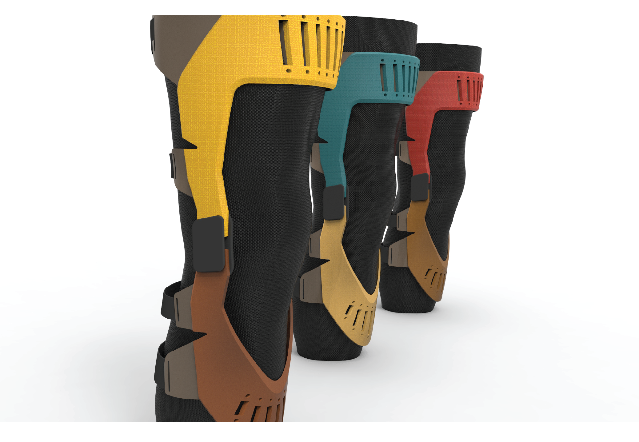 Study of various color forms.