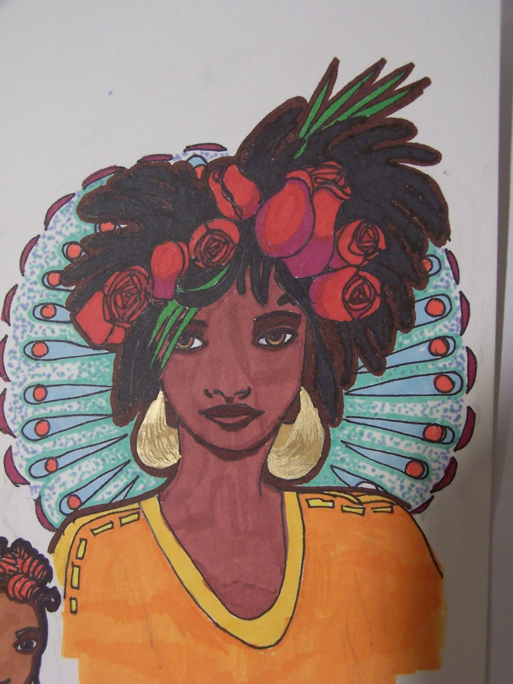 Lauryn Hill + Alphonse Mucha