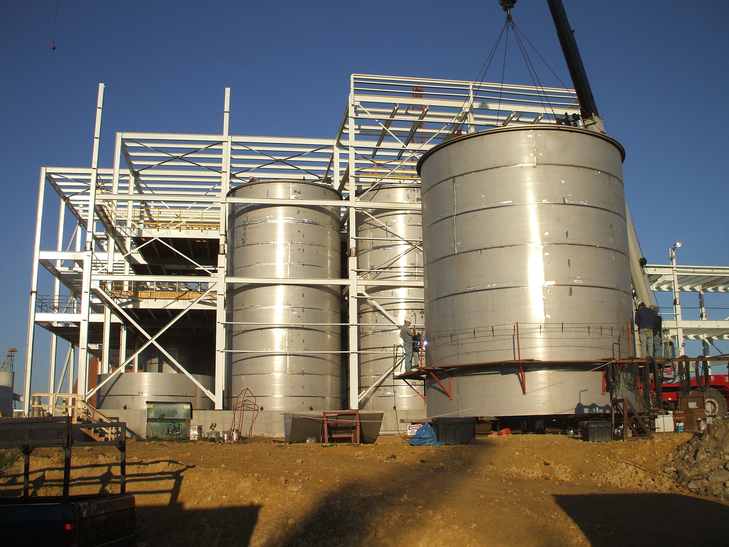 Duplex Stainless Steel Process Tank Project