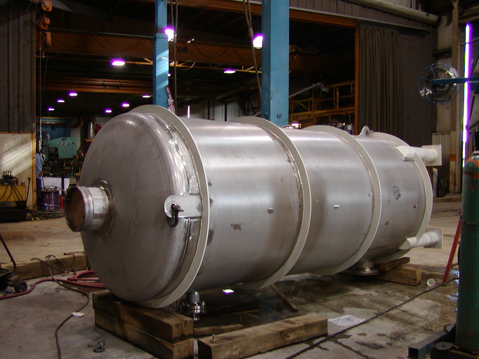 Vertical Stainless Steel Process Vessel