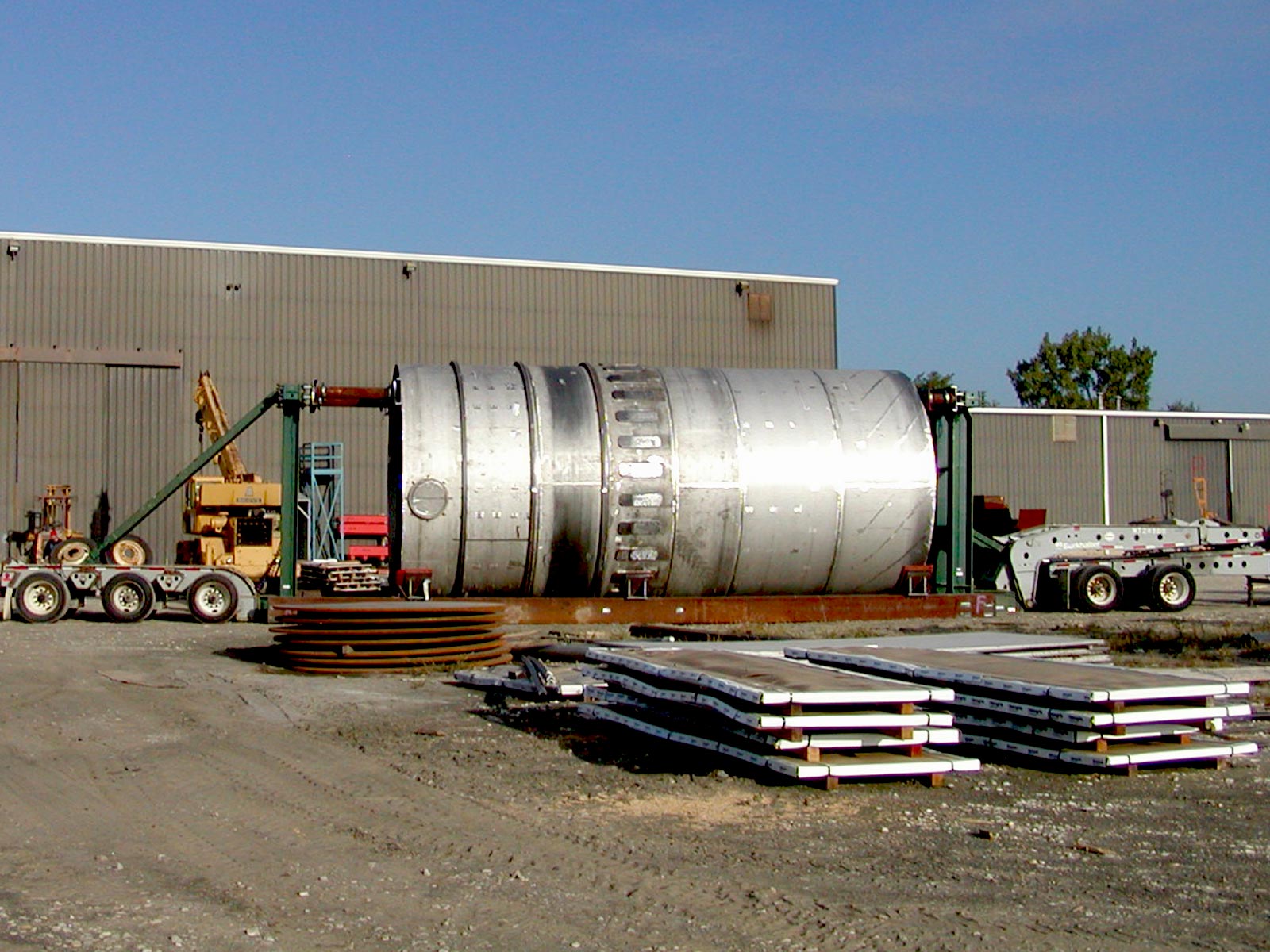 Stainless Dryer Prepared for Transort