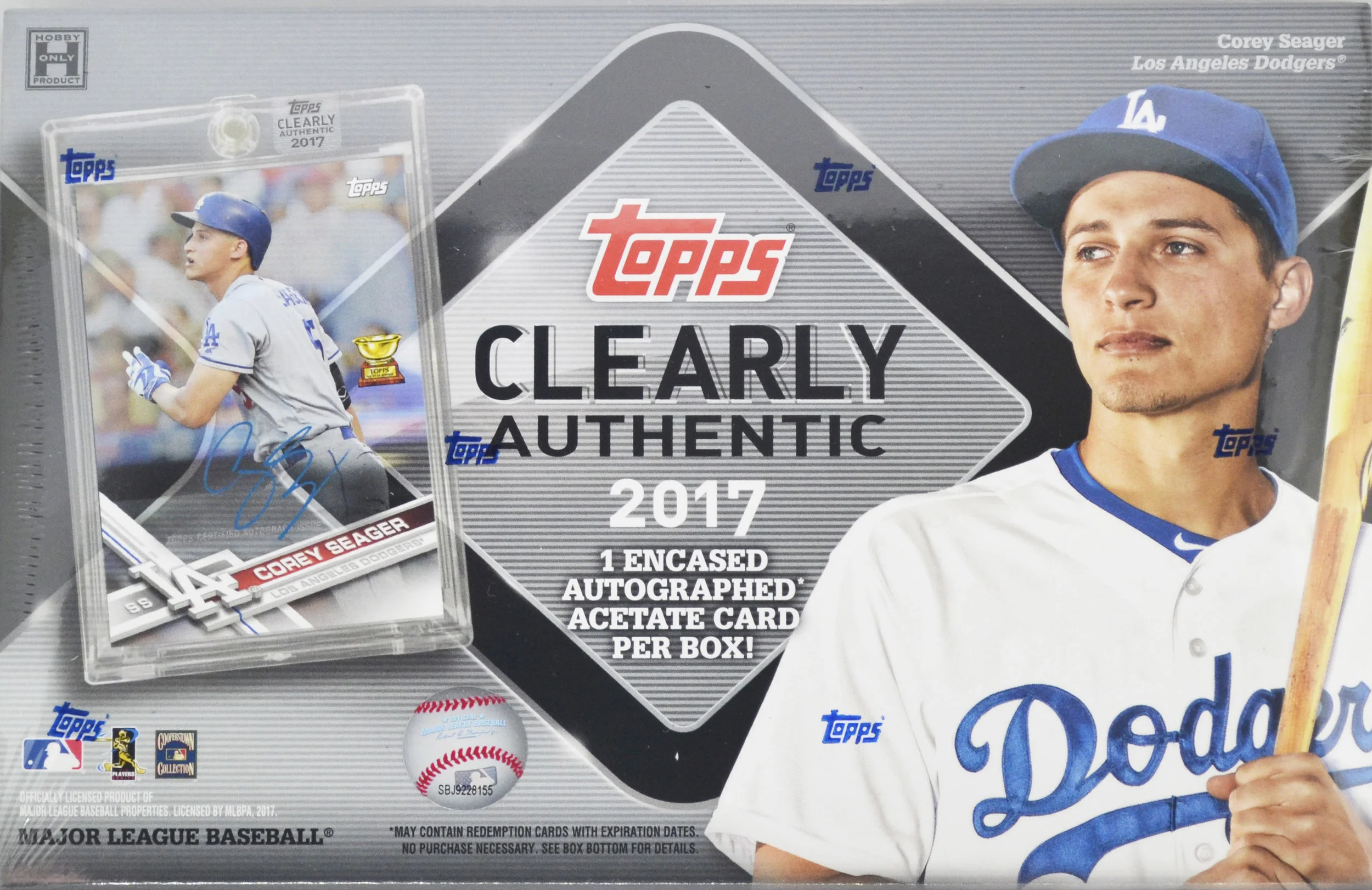 2017 Topps Clearly Authentic Baseball Card Box