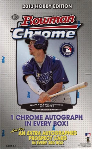 2013 Bowman Chrome Baseball Card Box