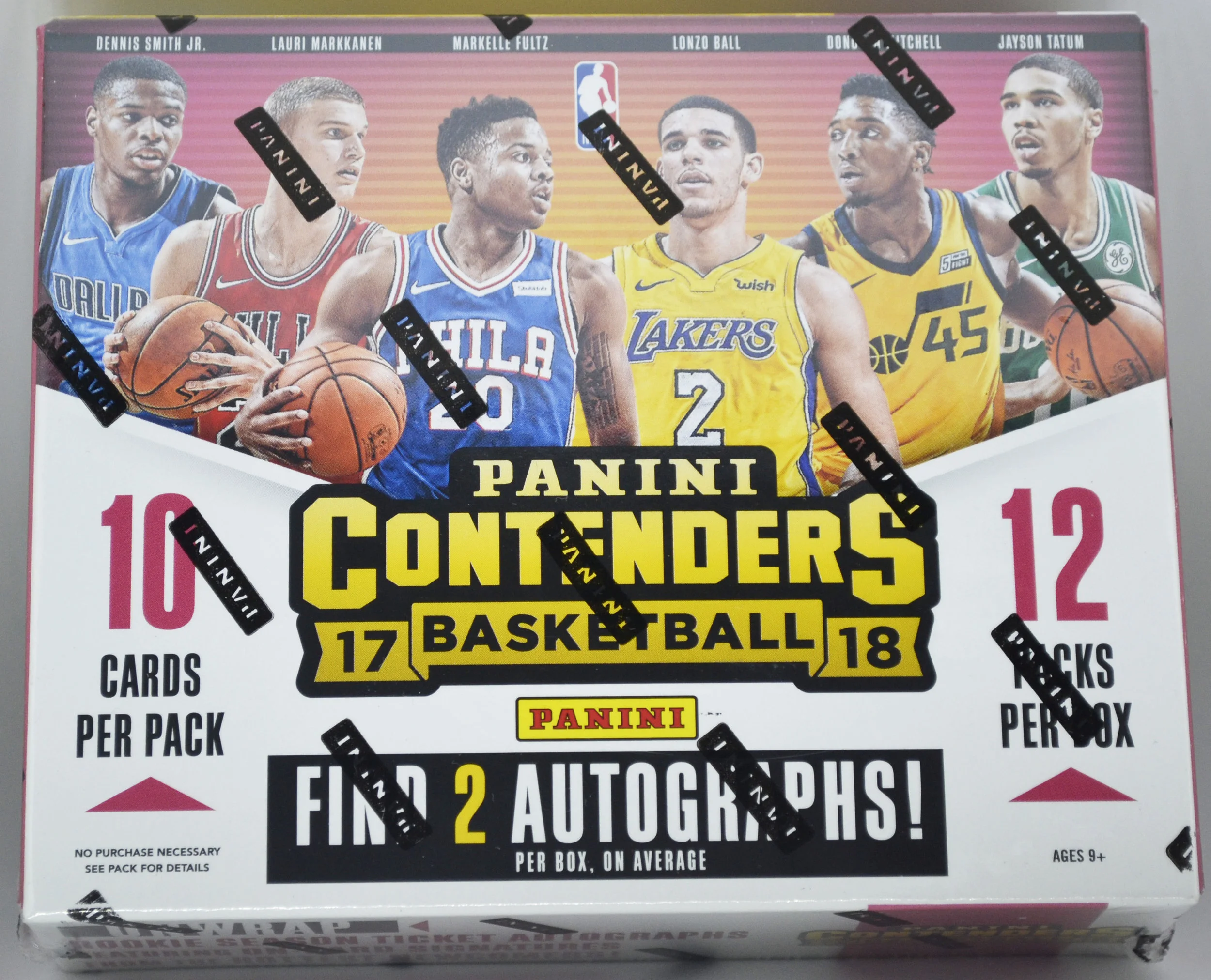 2017-18 Panini Contenders Basketball Hobby Box