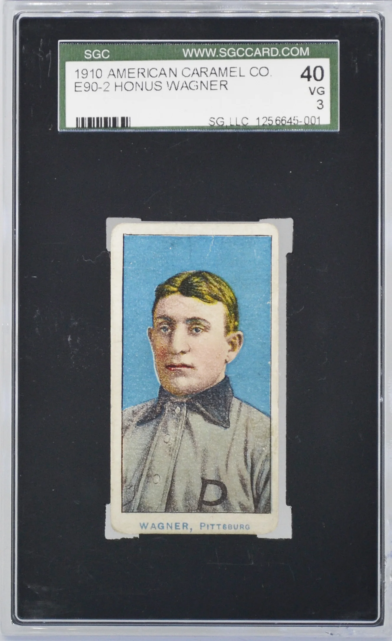 1910 American Caramel Pirates E90-2 Honus Wagner SGC 40 VG 3 RARE!!!