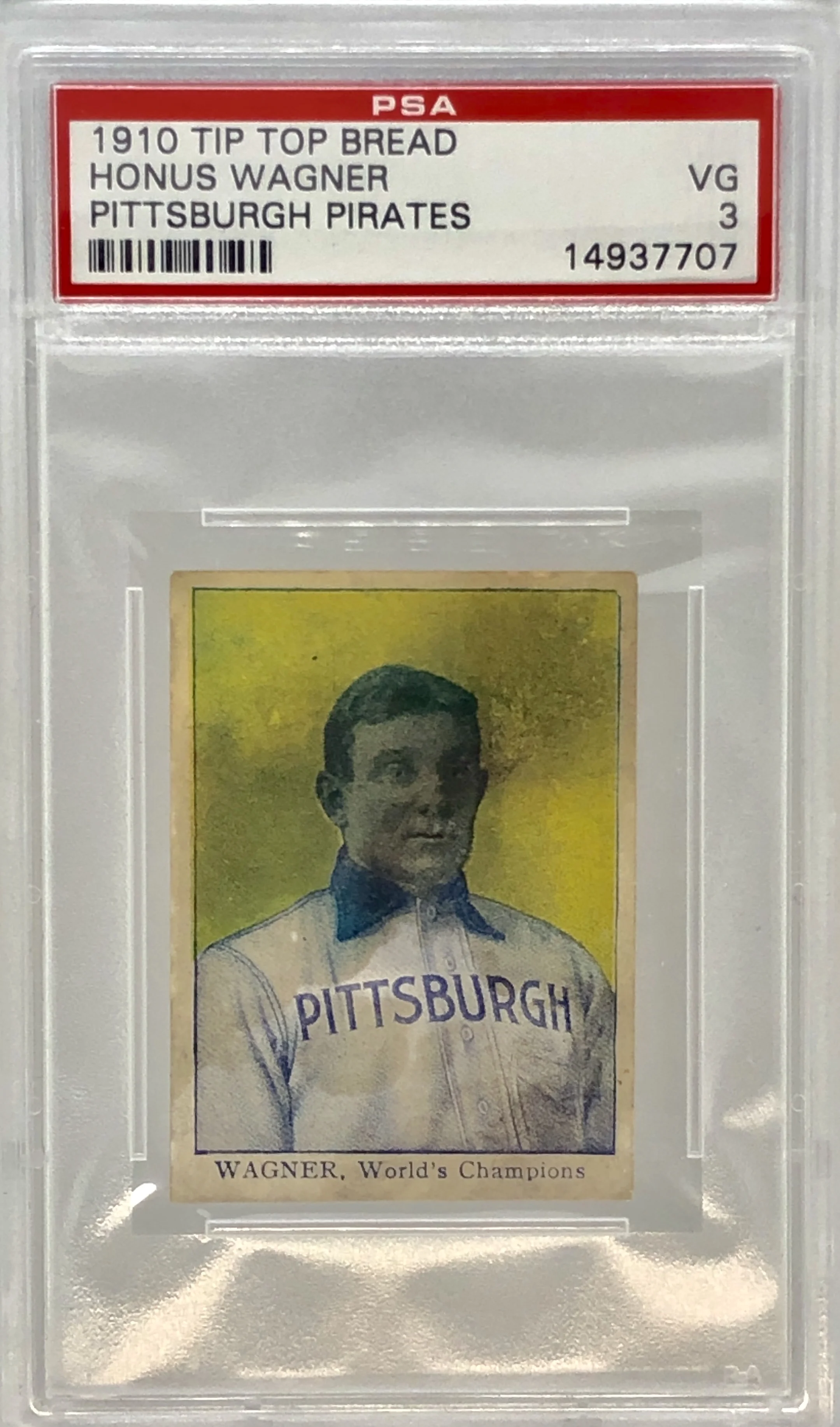 1910 Tip Top Bread Honus Wagner PSA 3 - GRAIL!