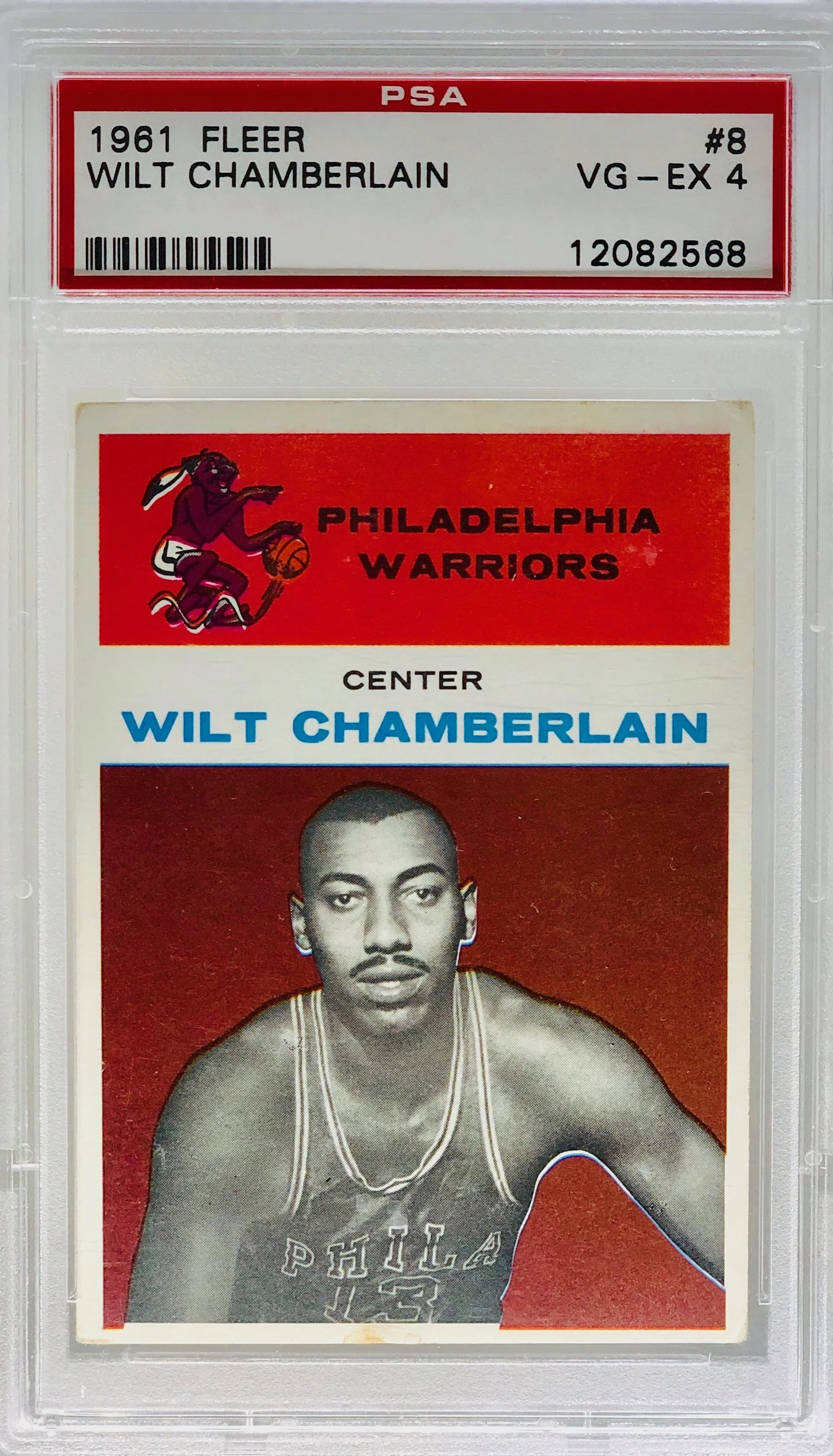 1961 Fleer Wilt Chamberlain