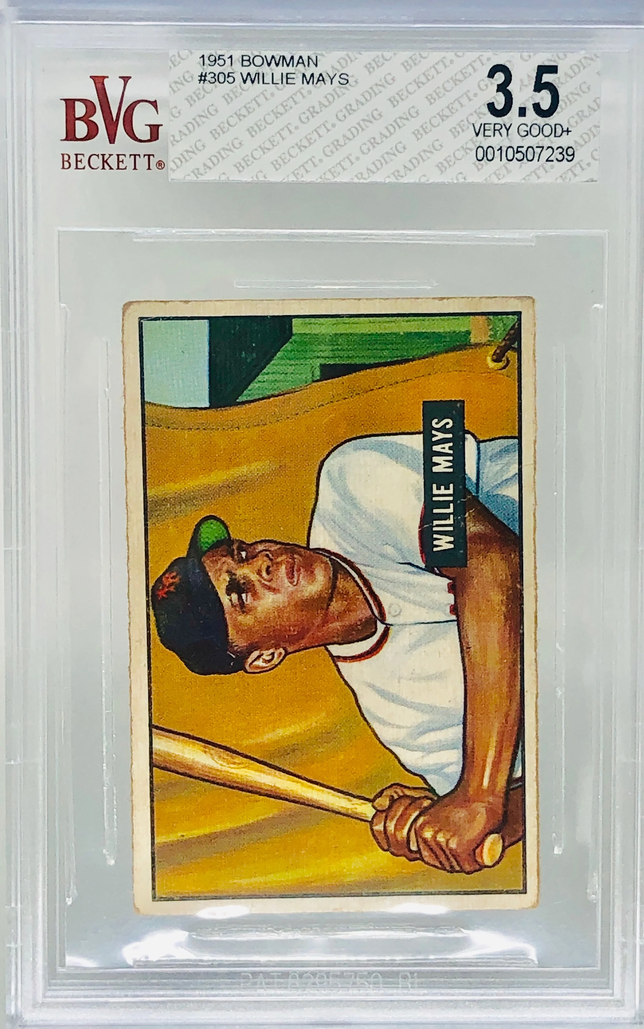 1951 Bowman Willie Mays Rookie Card