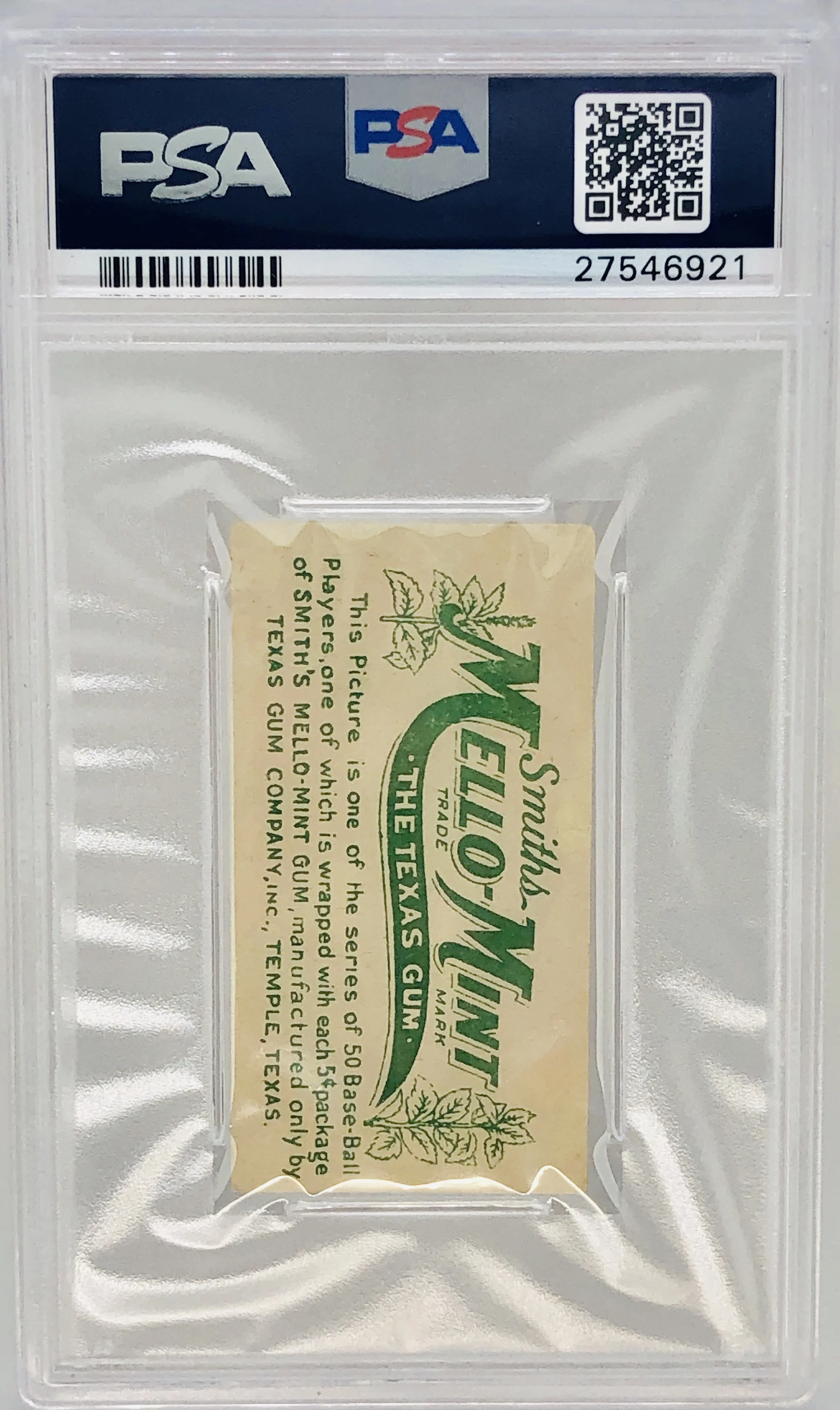 1910 Mello Mint Cy Young