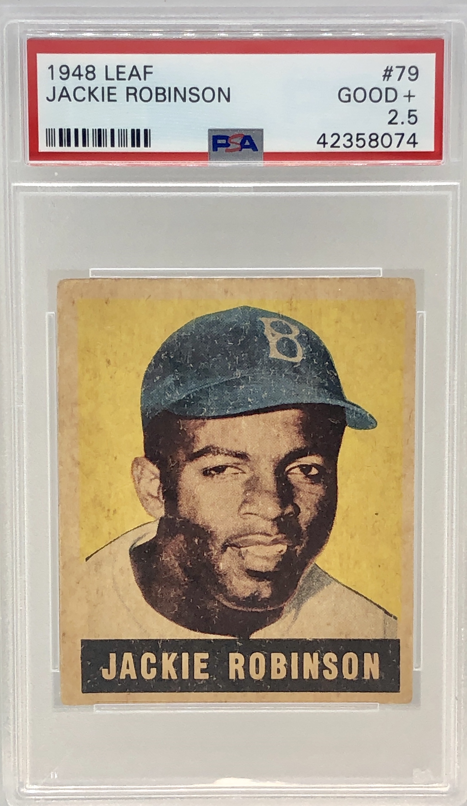 1948 Leaf Jackie Robinson RC