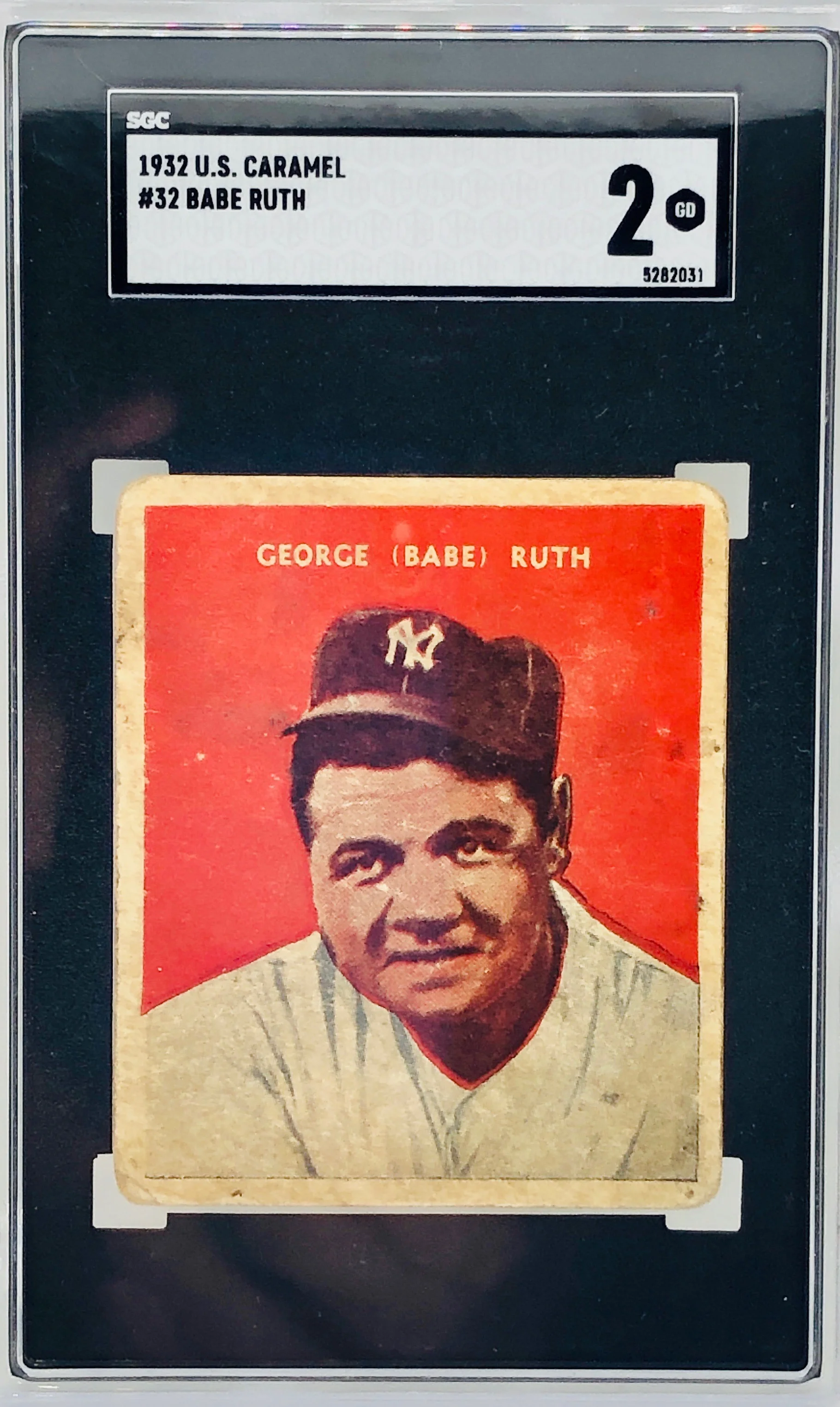 1932 U.S. Caramel Babe Ruth SGC 30 Good 2