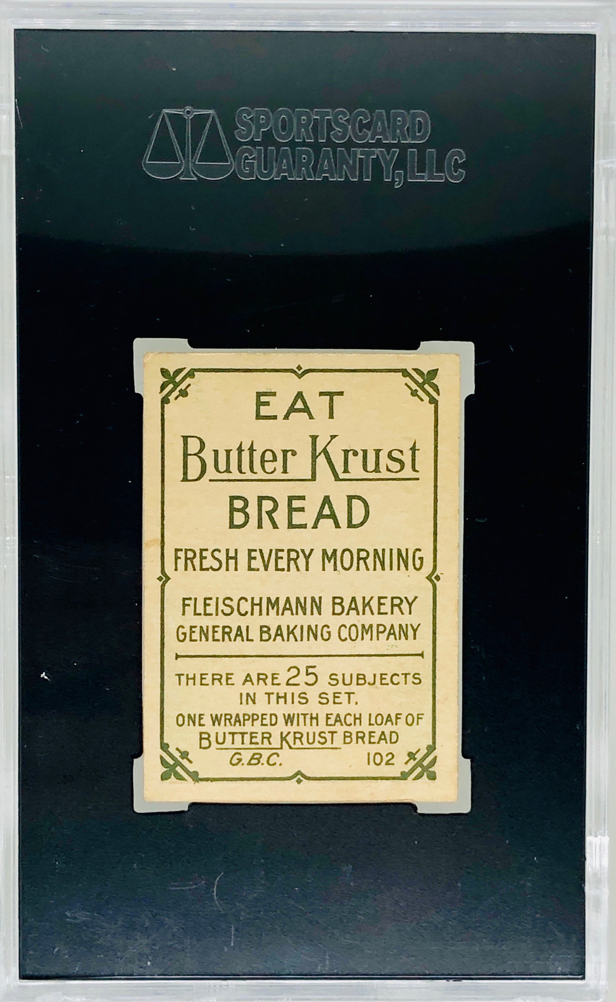 1911-14 General Baking Co Butter Krust Cy Young