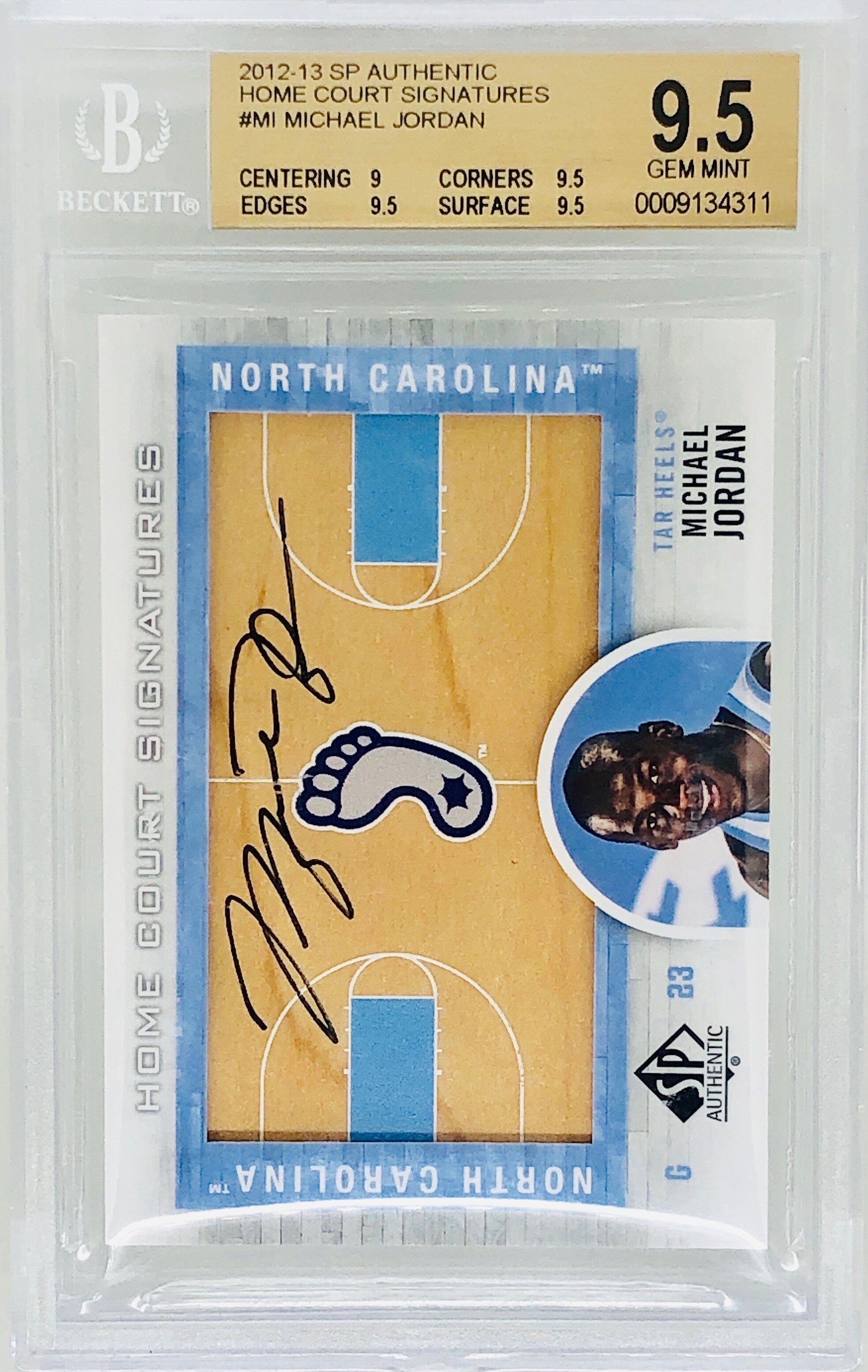 2012-13 SP Authentic Home Court Signatures Michael Jordan