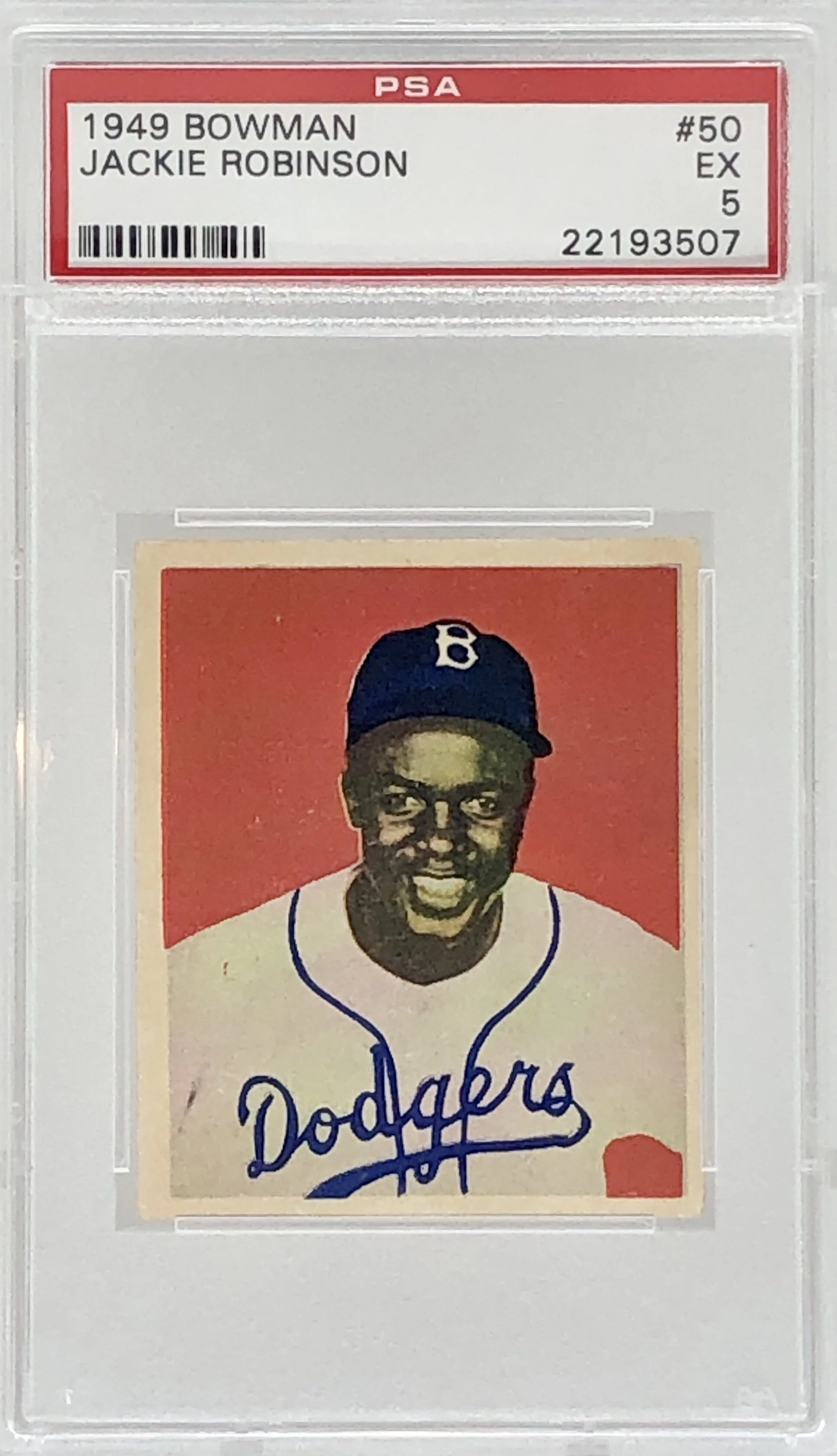1949 Bowman Jackie Robinson