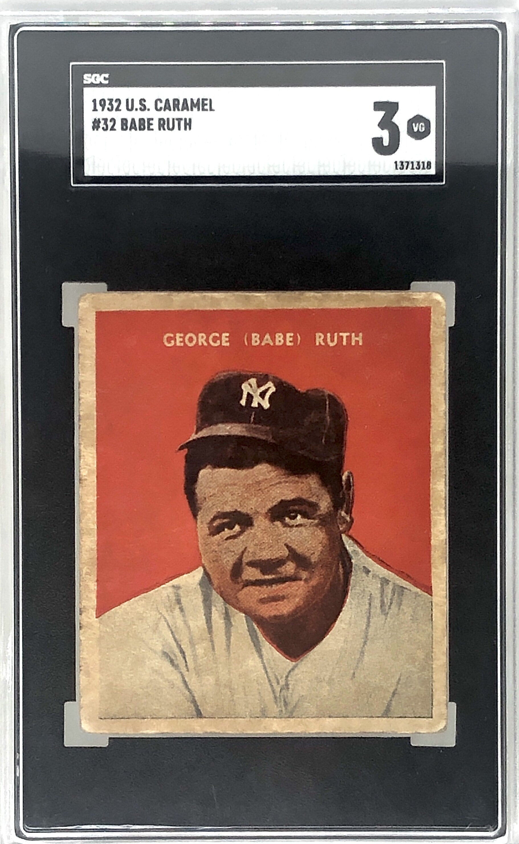 1932 U.S. Caramel Babe Ruth SGC 3