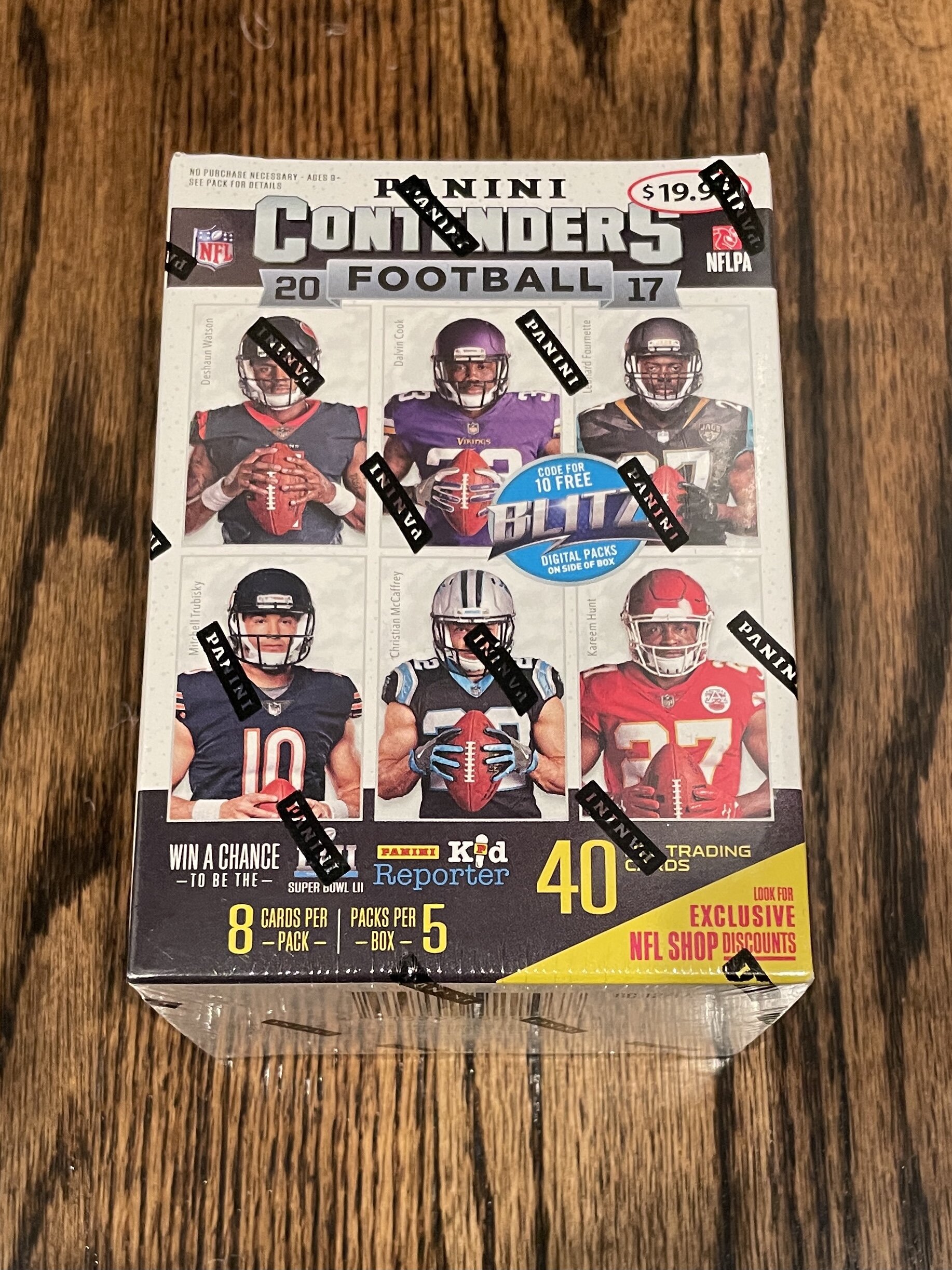 2017-18 Panini Contenders Football Blaster Box - Sealed