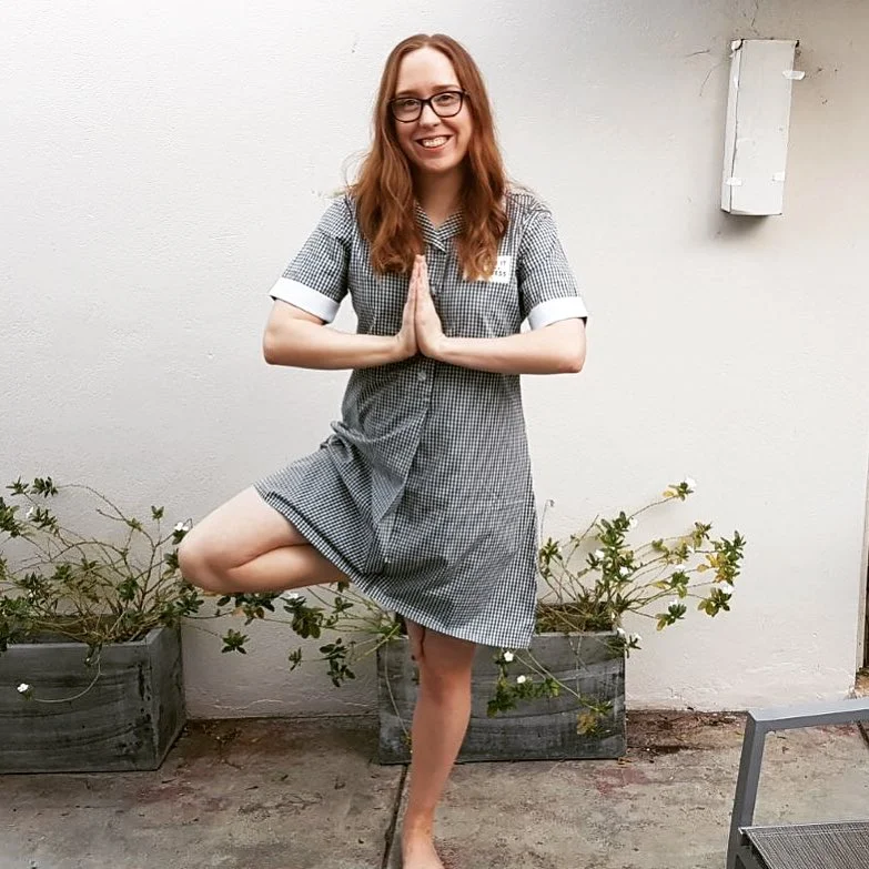 Yoga In A Dress for One Girl