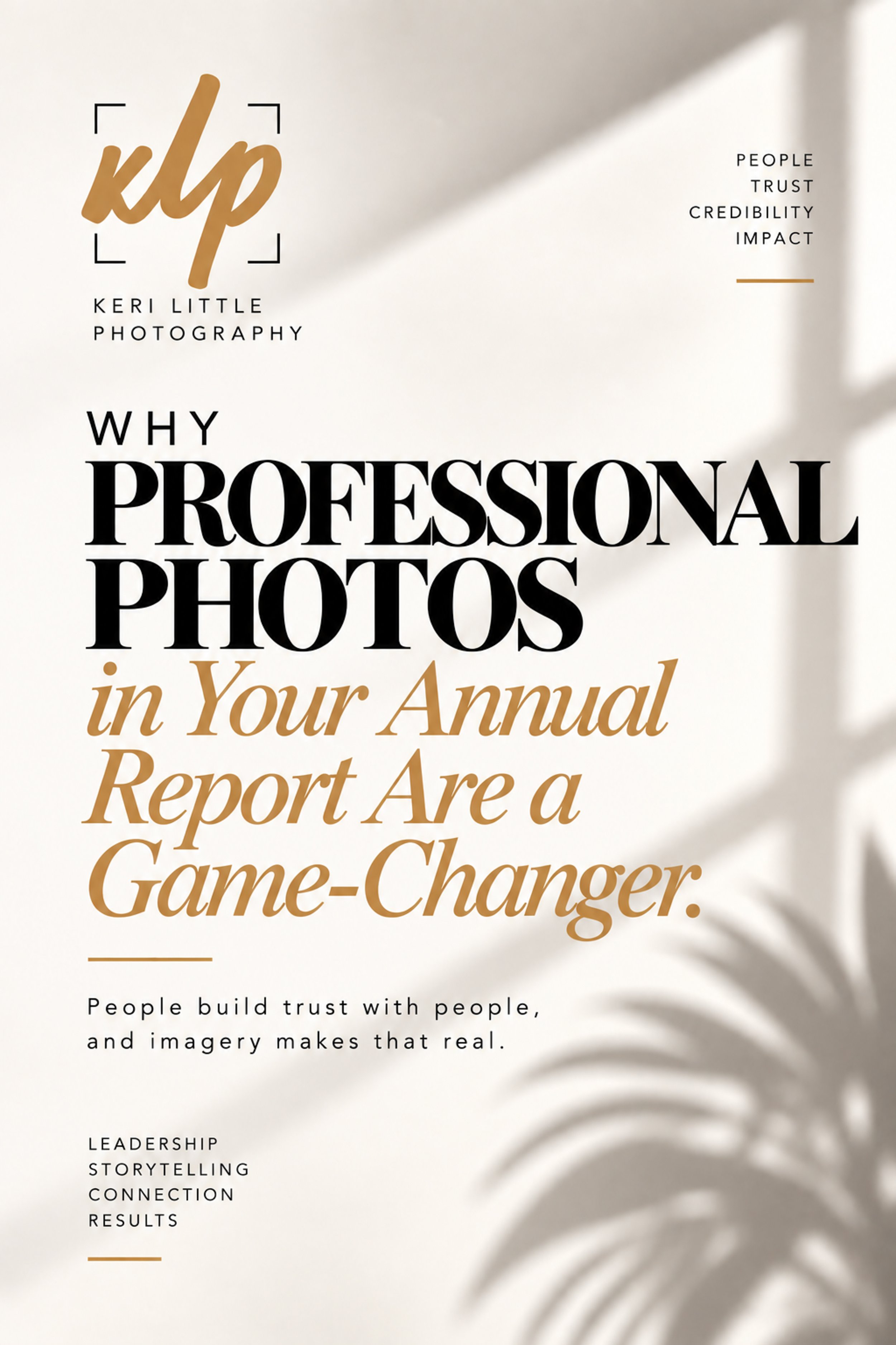 Why Professional Photos in Your Annual Report Are a Game-Changer