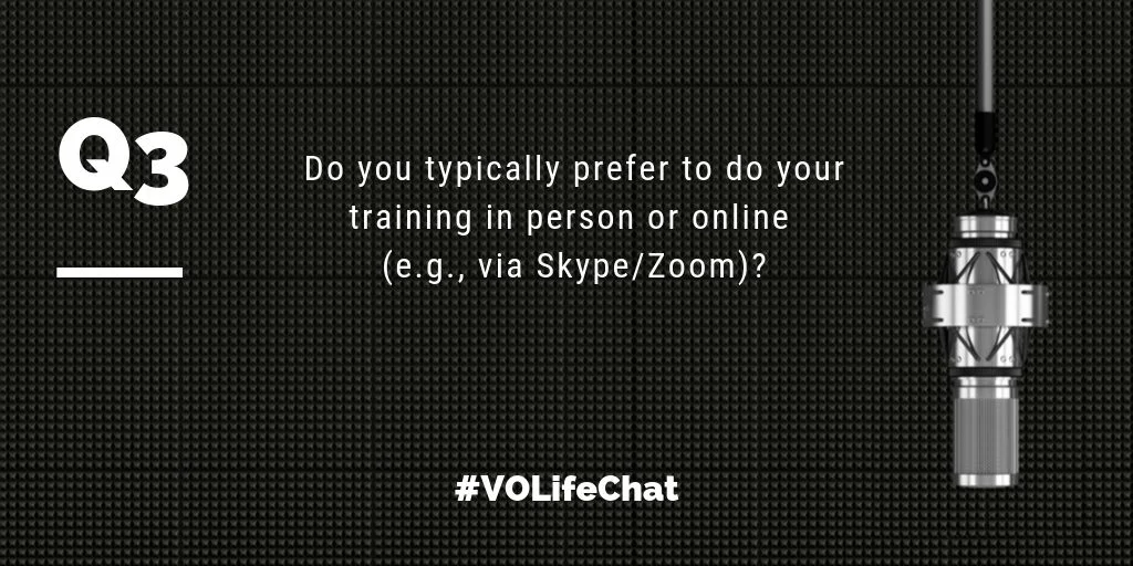 Question 3. Do you typically prefer to do your training in person or online