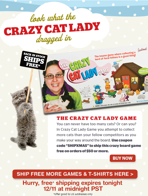 Crazy Cat Lady® Board Game