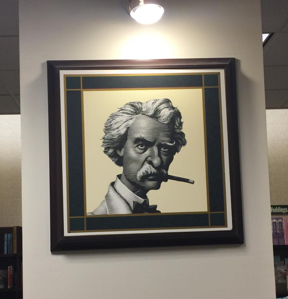 Mark Twain (at a BN store!)