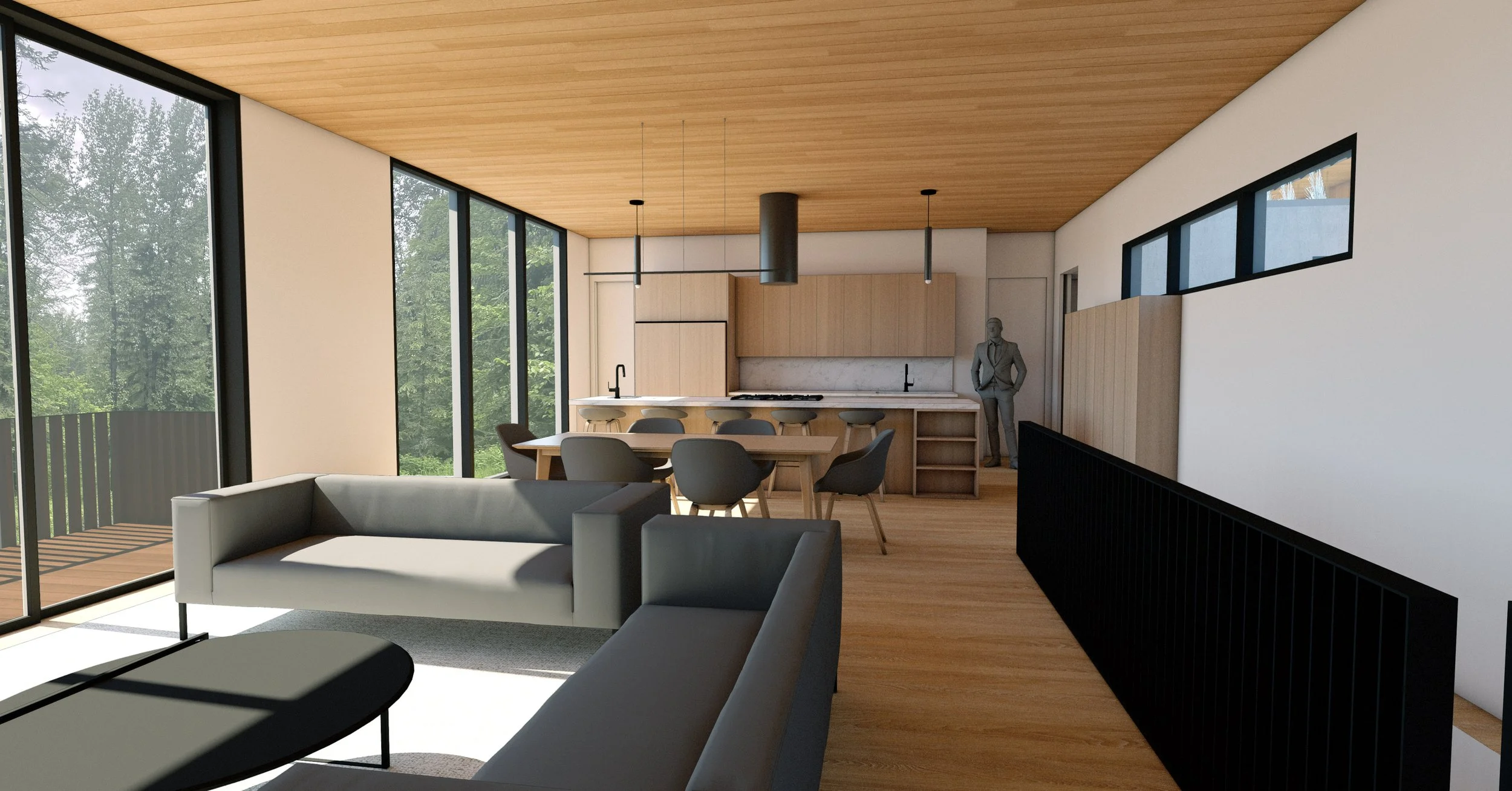 NORTHWOODS HOUSE - WHITEFISH ARCHITECT - WHITEFISH INTERIOR DESIGNER ...