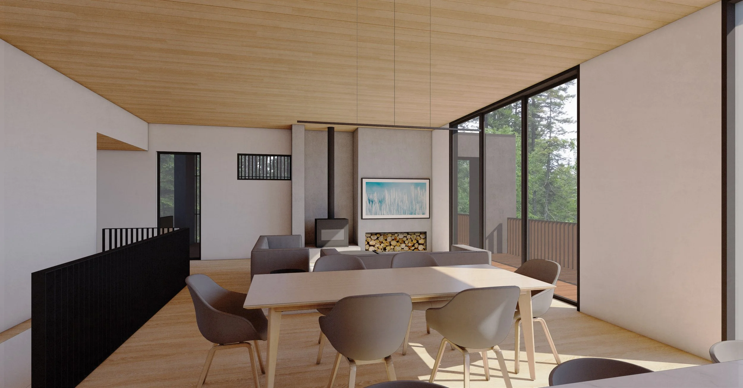 NORTHWOODS HOUSE - WHITEFISH ARCHITECT - WHITEFISH INTERIOR DESIGNER ...