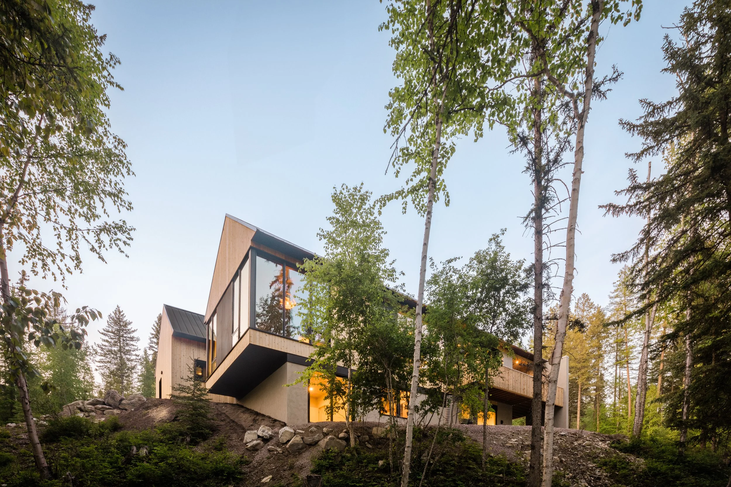 NORTHWOODS HOUSE - WHITEFISH ARCHITECT - WHITEFISH INTERIOR DESIGNER ...