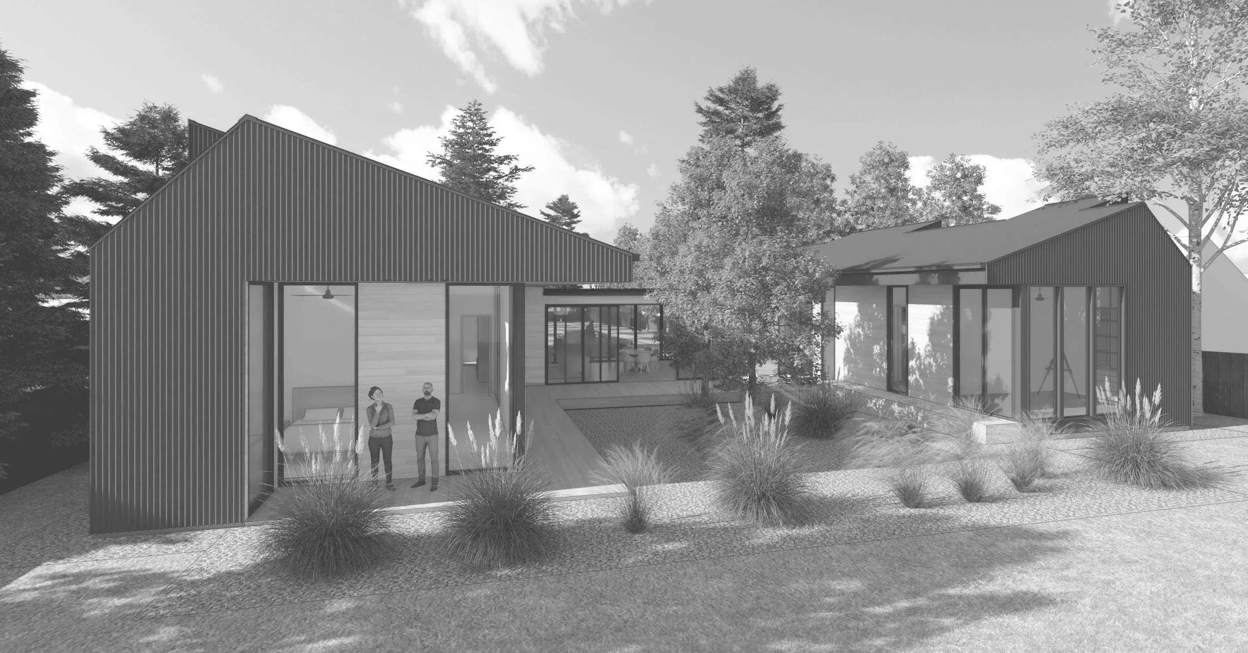 RATTLESNAKE COURTYARD HOUSE