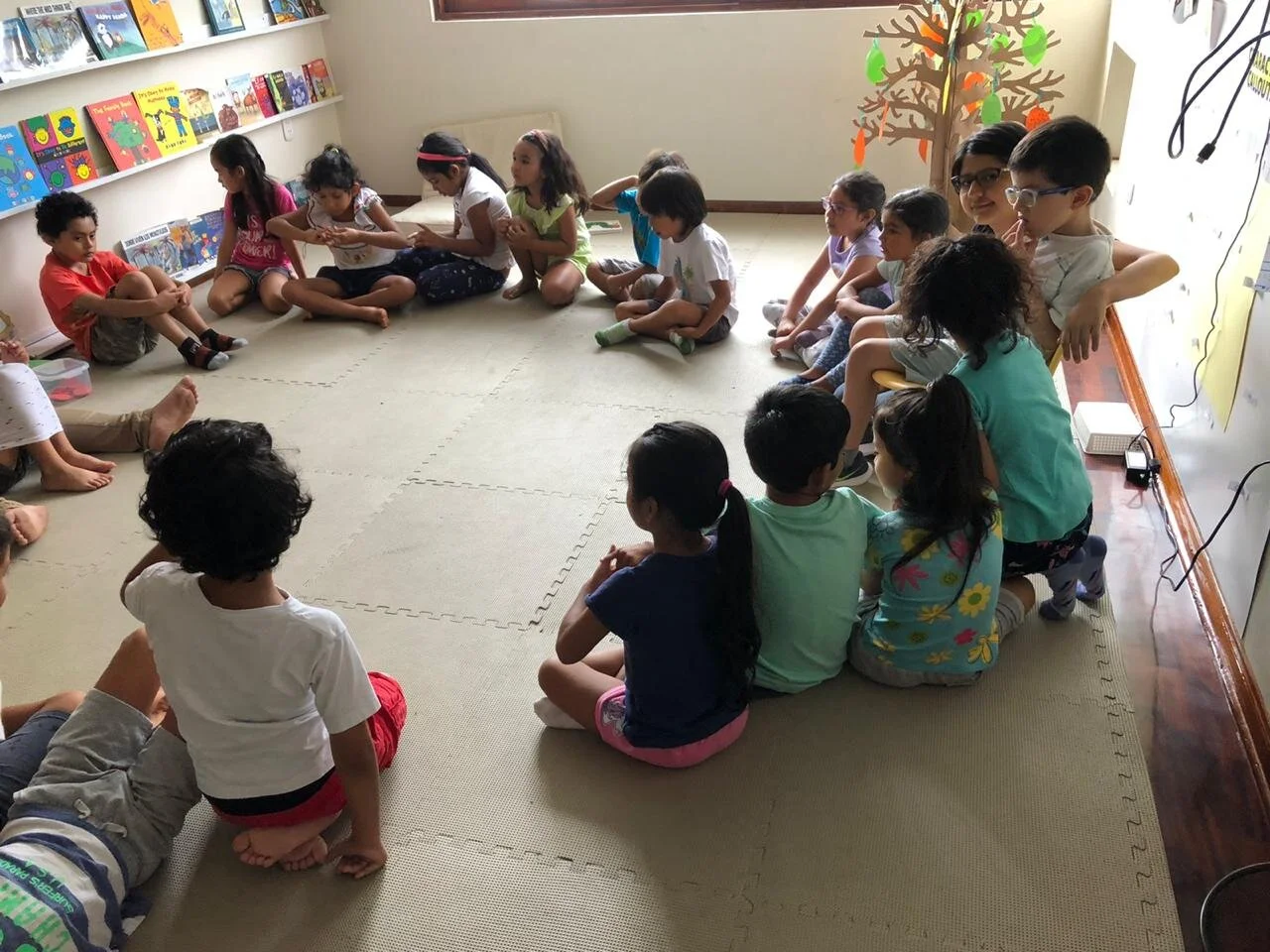 Los círculos son siempre un gran momento para tener discusiones socráticas e intercambiar ideas.