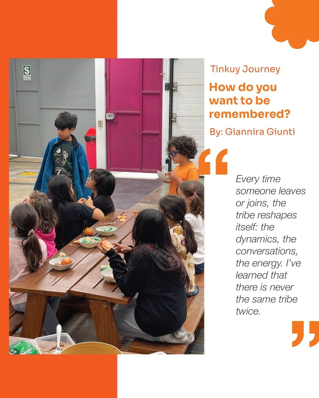 A new post on our Blog!
The air in Discovery feels different, change is in motion. 🚀
Some Pumas are moving on; others are becoming the new guides of the tribe.
In moments like this, big questions emerge: How do you want to be remembered?
Read thei