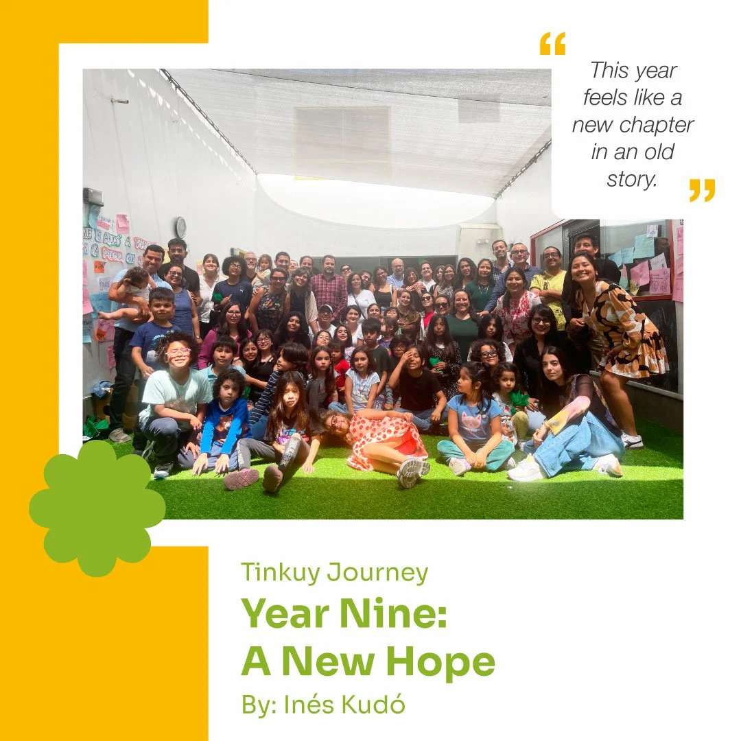 A new year at Tinkuy begins with hope. 💫
Hope for growth, courage, and a community that keeps choosing this journey with intention.

Ines Kudo reflects on what Year Nine means for Tinkuy and the families who walk this path.

Read it on the blog 😉
?