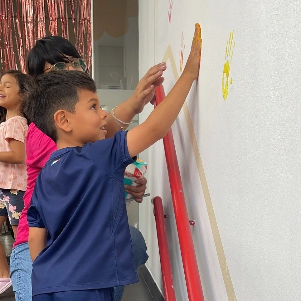 Pumas left their handprints on the entrance wall.

It&rsquo;s not just paint. It&rsquo;s belonging. It&rsquo;s saying: I am part of this community. 🤲

That wall becomes a reminder. All year long, it holds the agreements and promises each Puma makes 